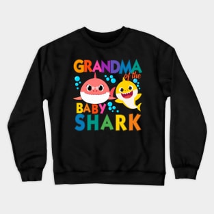 Grandma of the baby shark Crewneck Sweatshirt